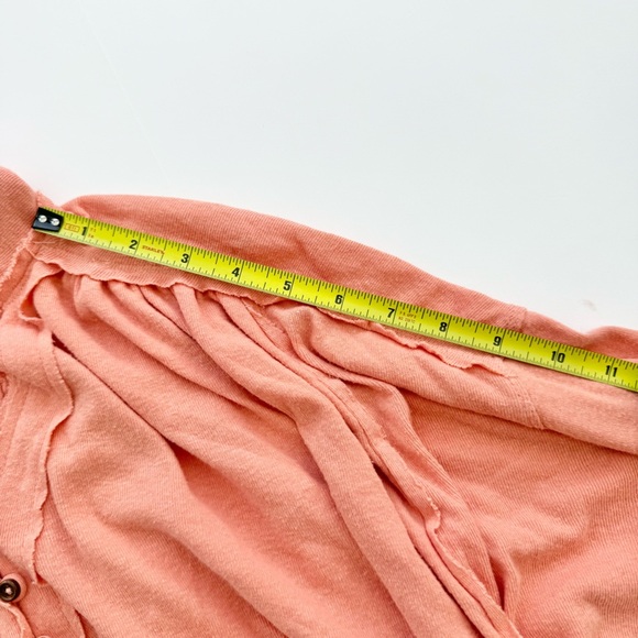 We The Free Darren Oversize Crop Top in Savannah Red - Picture 8 of 16